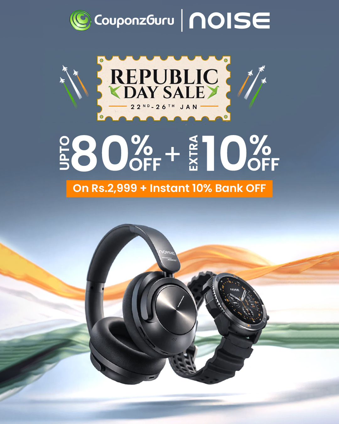 Noise Republic Day Sale