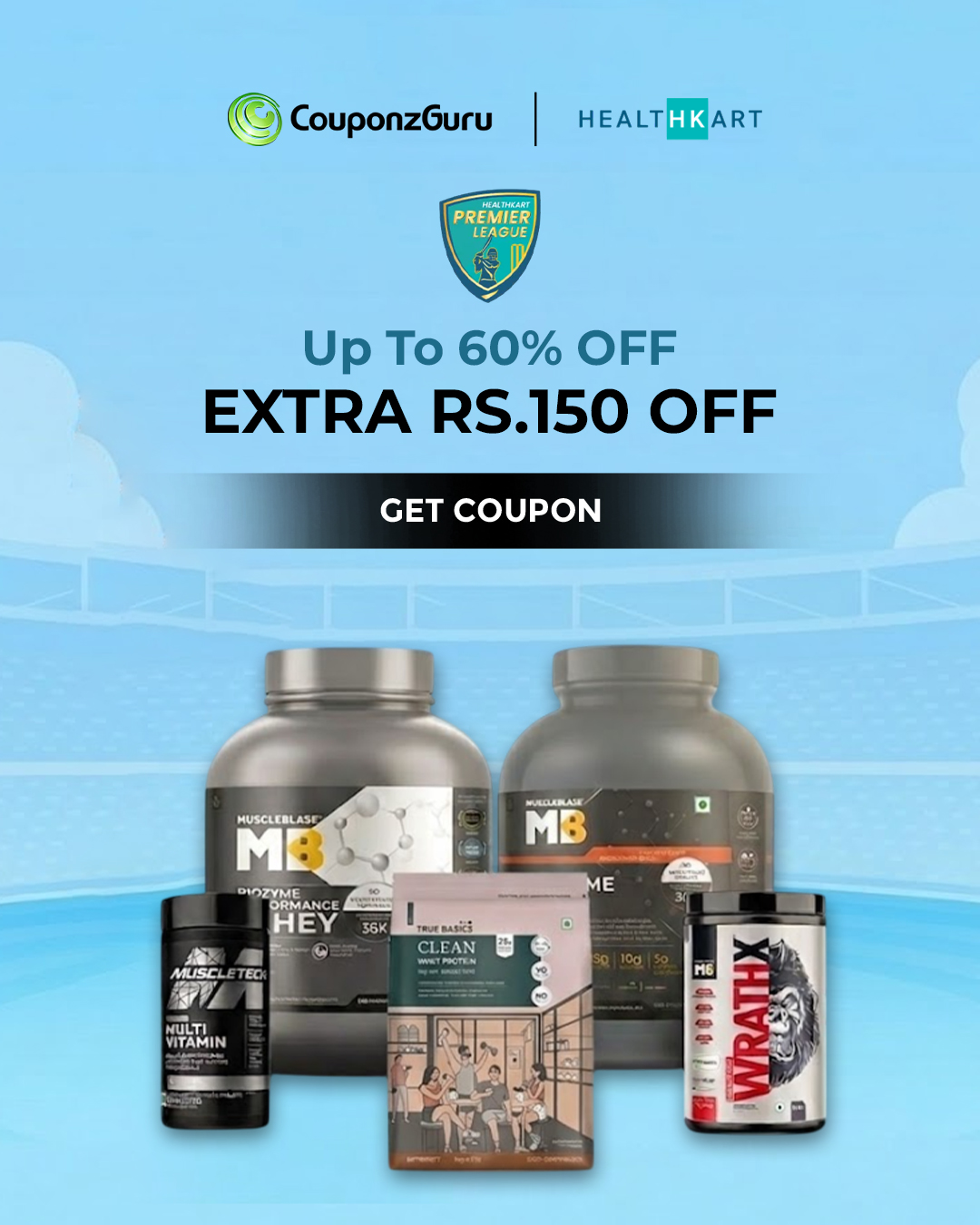 Healthkart Premier League Sale