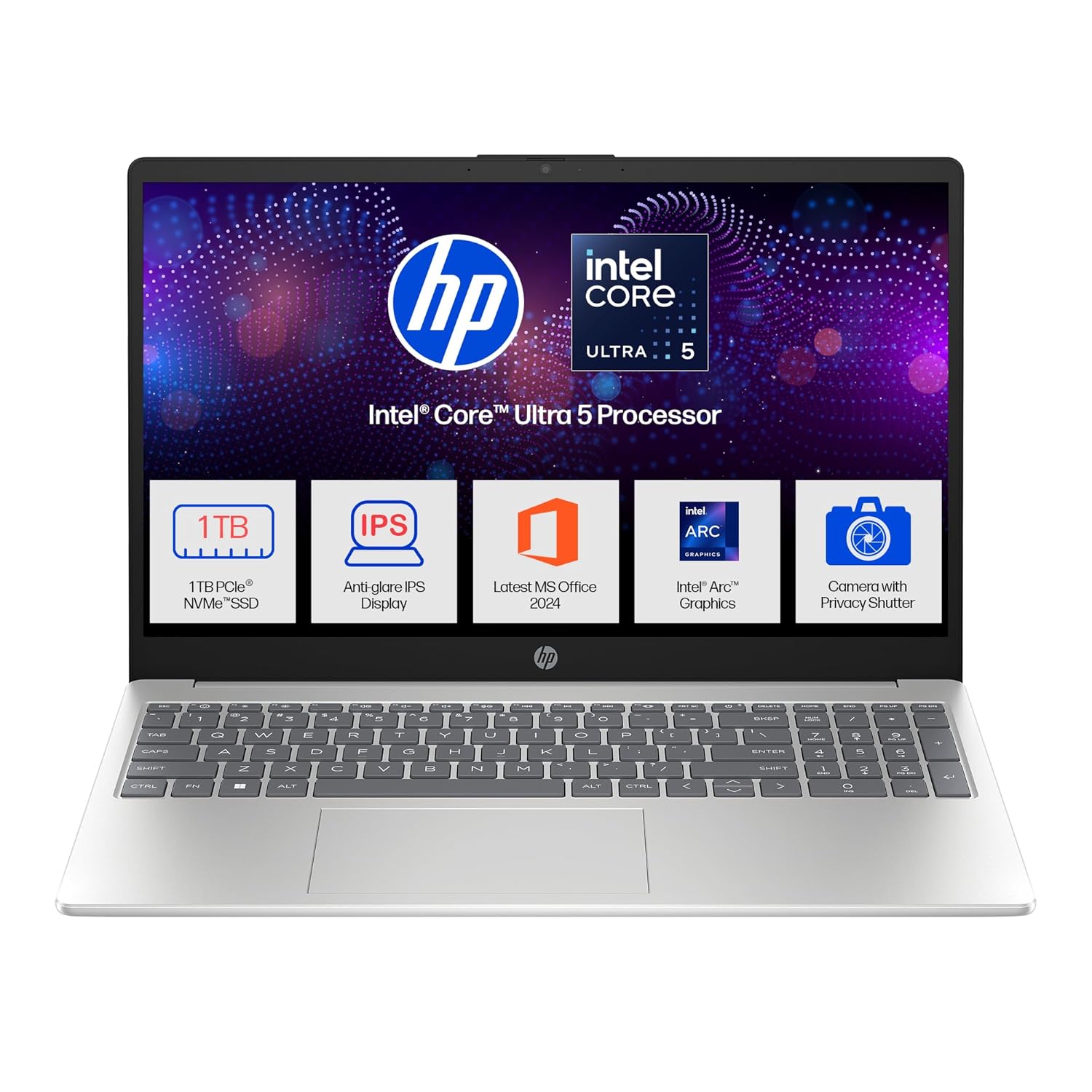 HP 15 Intel Ultra 5 125H (16GB DDR5, 1TB SSD)
