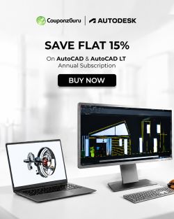 Flat 15% OFF – AutoCAD & AutoCAD LT Annual Plan