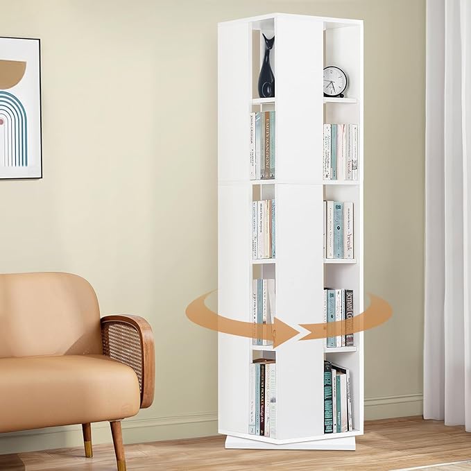ABOUT SPACE Rotating Book Shelf