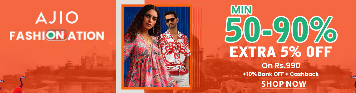Ajio Fashion Nation Sale