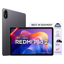 Redmi Pad 2 (11″) Model, 4GB, 128GB