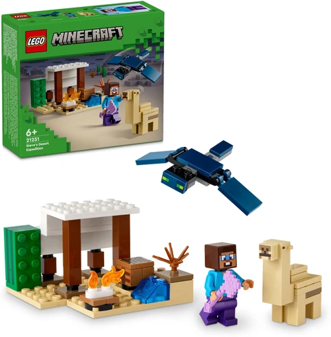 LEGO Minecraft Steve’s Desert Expedition Set