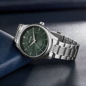 Sonata Quartz Analog Strap Watch