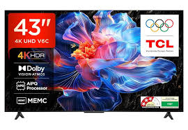 TCL (43 inches) Metallic Bezel TV