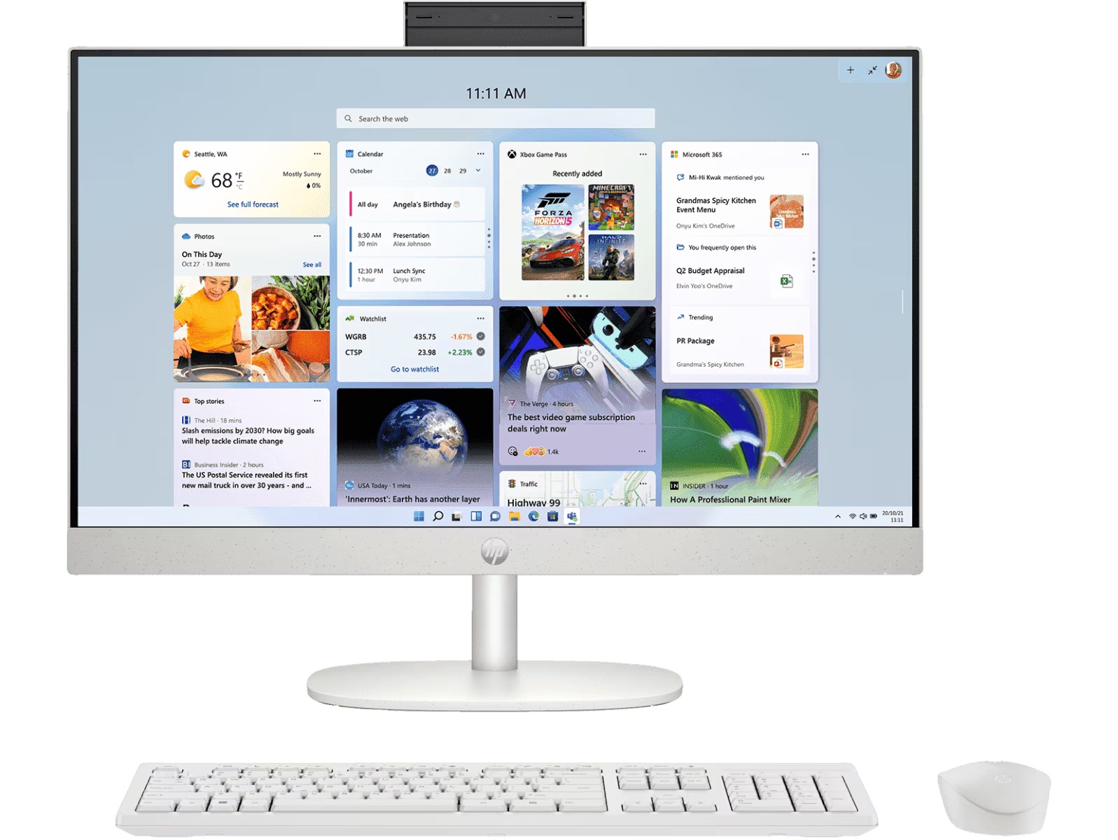 HP (23.8) All-in-One Desktop PC 24-cr0485in