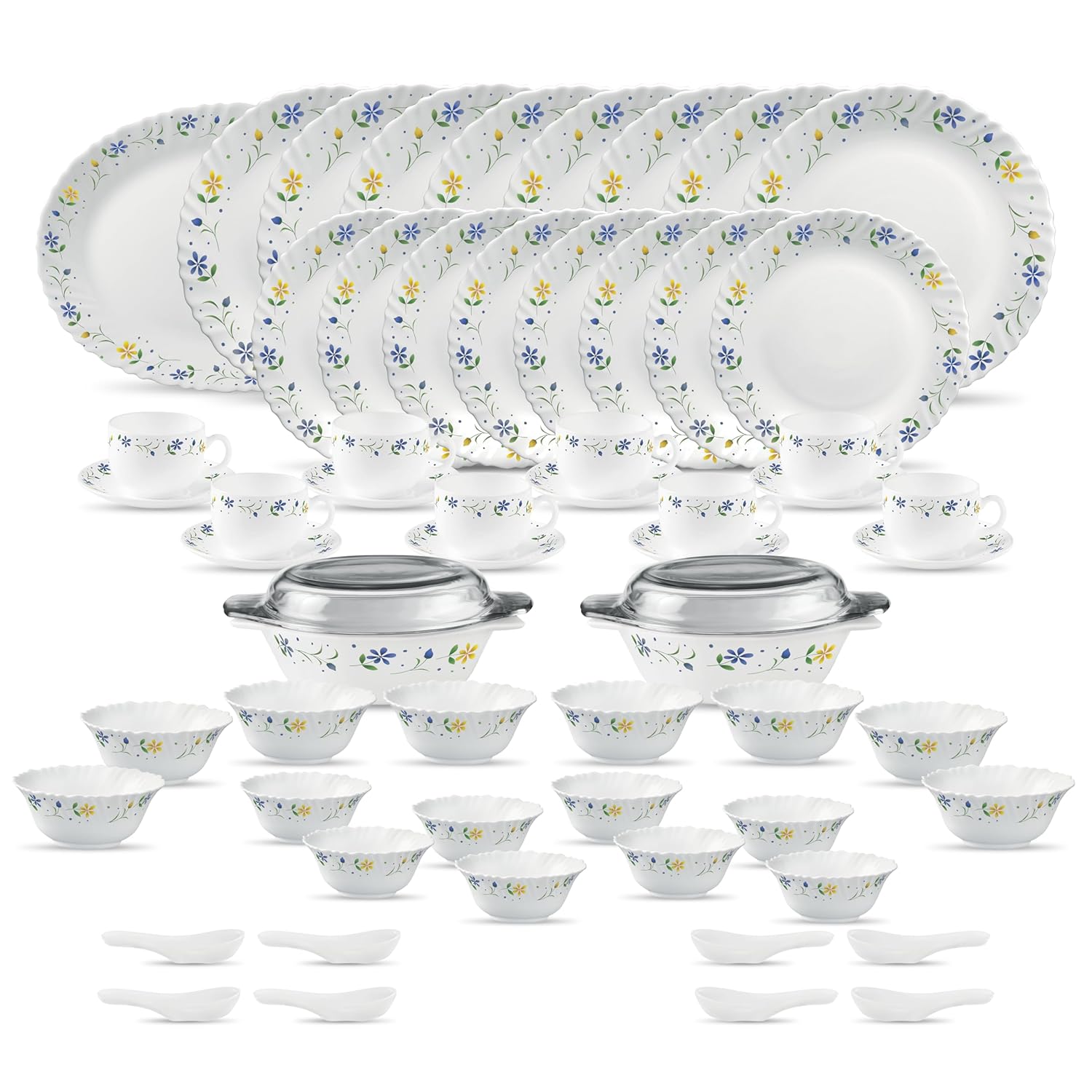 La Opala Dinner Set 61 pcs