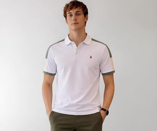 Louis Philippe Men’s Polo T-shirt