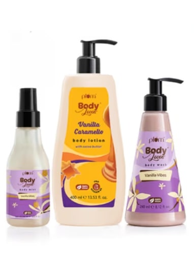 Plum BodyLovin Relish In Vanilla Kit