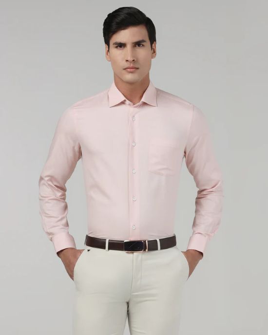 Formal Textured Shirt