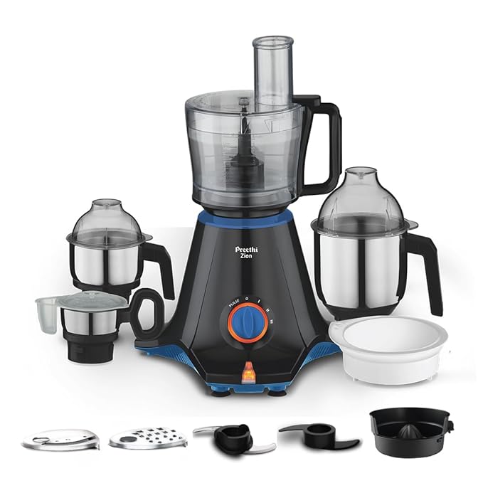 Preethi Zion Mixer Grinder (4 Jars)