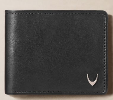 Hidesign Men’s Black Leather Wallet