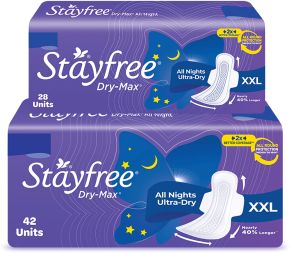 Stayfree All Night Sanitary Pad