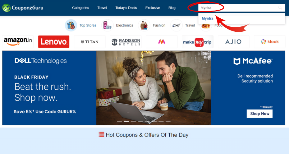 Myntra Coupon Code