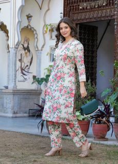 Tabeedah Top Palazzos Co-ords Set