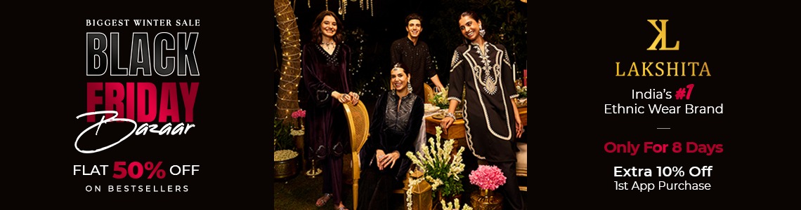 Lakshita Black Friday Sale