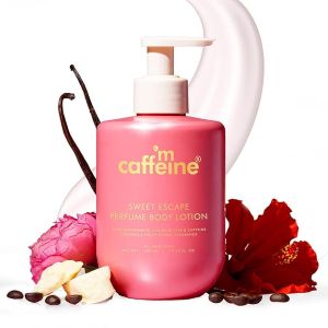 mCaffeine Sweet Escape Perfume Body Lotion | 3% Coupon Off