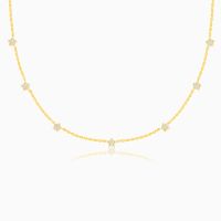 Golden Star Constellation Necklace