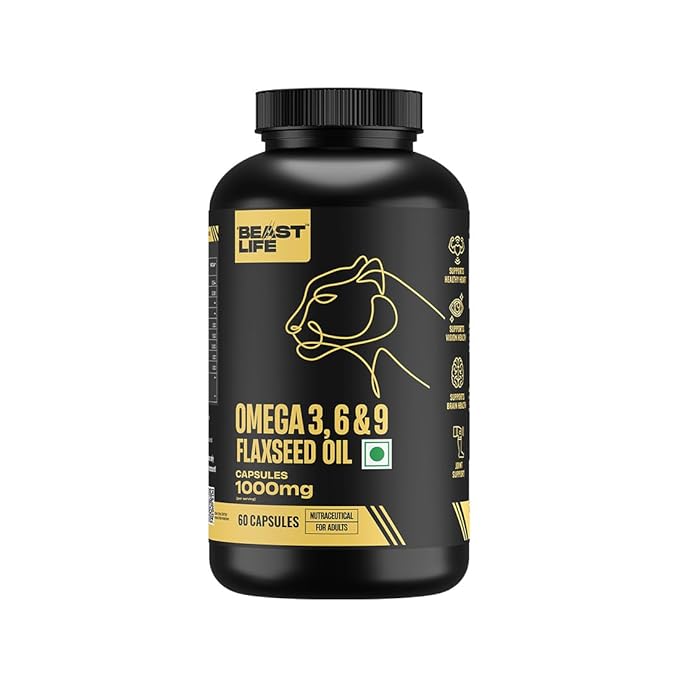 BeastLife Veg Omega 3-6-9 60 Caps