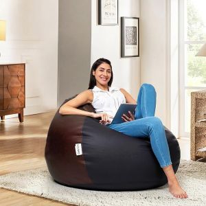 Solimo Faux Leather Bean Bag