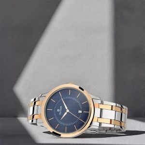 Titan Quartz Analog Blue Watch